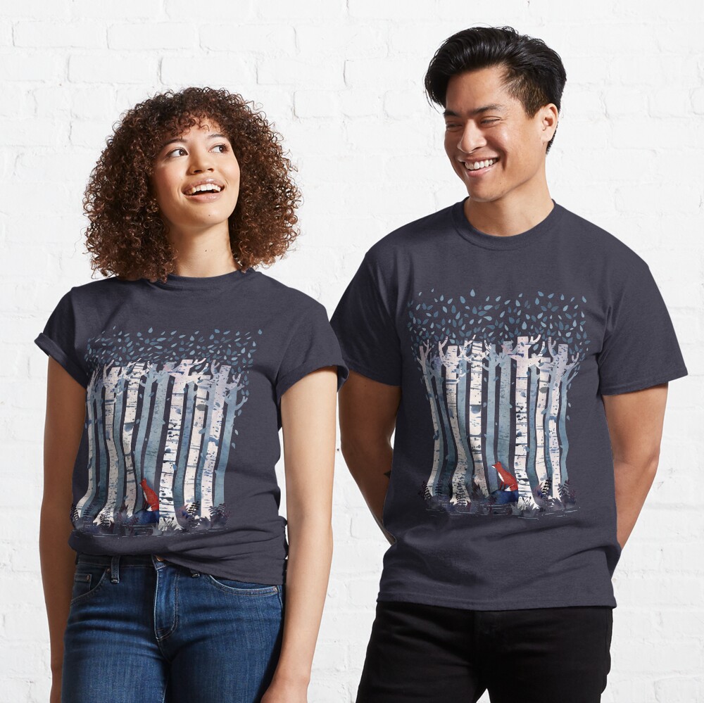 The Birches (in Blue) Classic T-Shirt