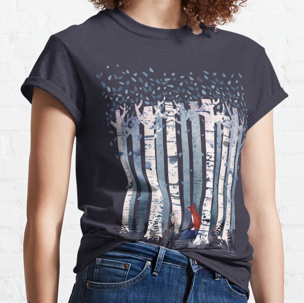 The Birches (in Blue) Classic T-Shirt