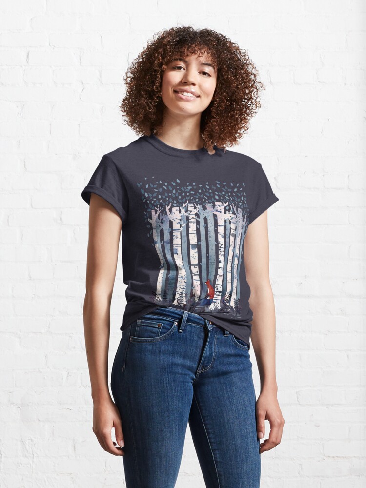 Alternate view of The Birches (in Blue) Classic T-Shirt