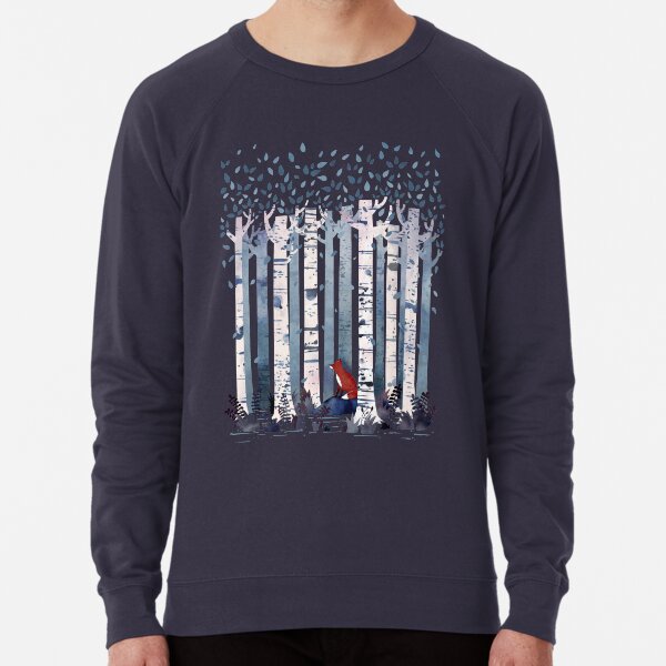 The Birches (in Blue) Lightweight Sweatshirt