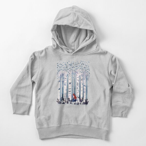 The Birches (in Blue) Toddler Pullover Hoodie