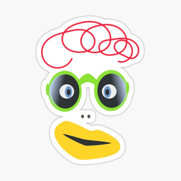 Goofy Ahh Face Sticker For Sale By Votsis Redbubble