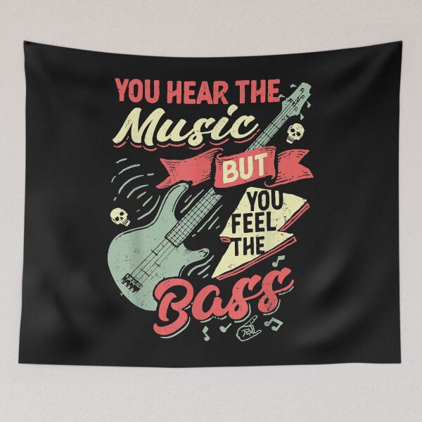 Item preview, Bassist You Hear The Music But You Feel The Bass designed and sold by Lucius41244.