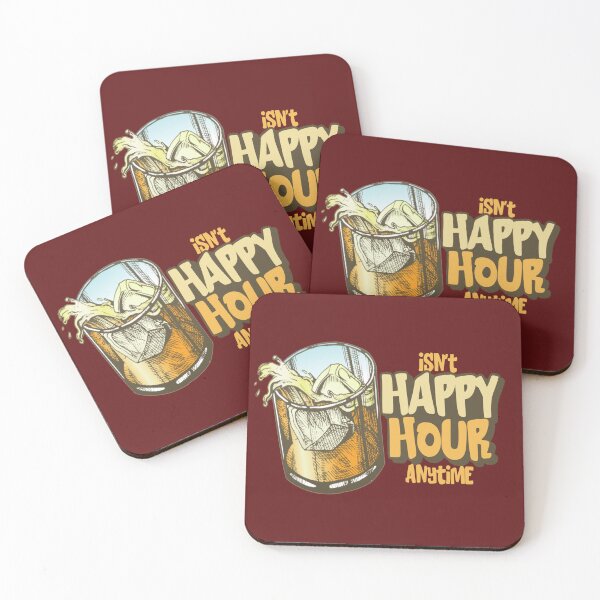 Item preview, Isn't Happy Hour Anytime-Funny trial design designed and sold by BRtisticDesigns.