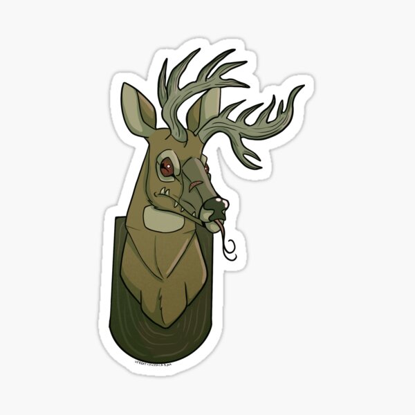 Item preview, Not-Deer Taxidermy  designed and sold by Upbeat-Cryptid.