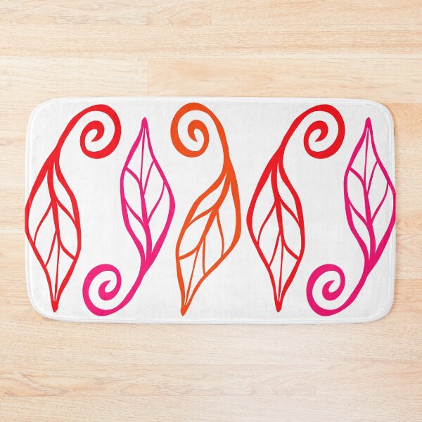 Item preview, Surtido de hojas rosas y naranjas designed and sold by lezell.