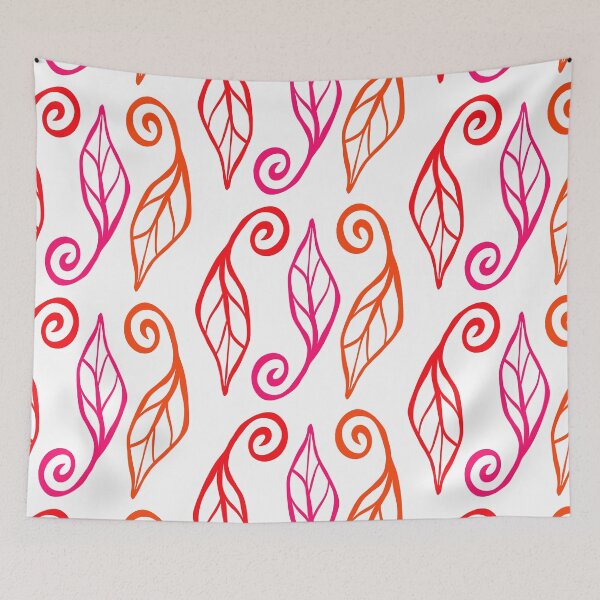 Item preview, Surtido de hojas rosas y naranjas designed and sold by lezell.