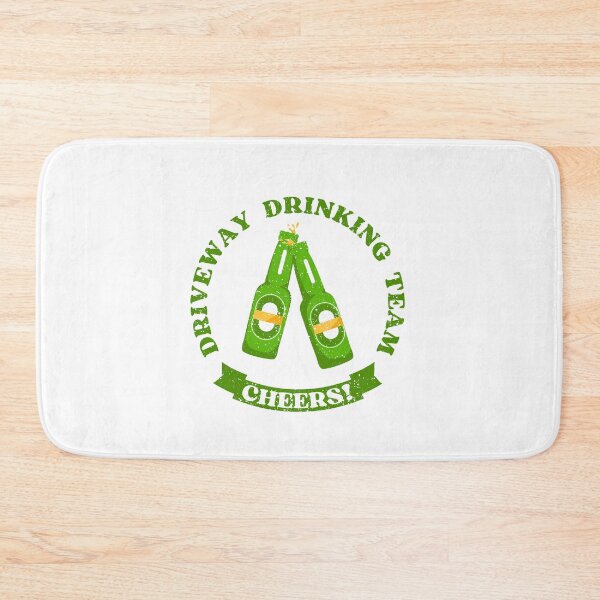 Item preview, FUNNY DRIVEWAY BEER DRINKING TEAM LOGO designed and sold by appareltolove.