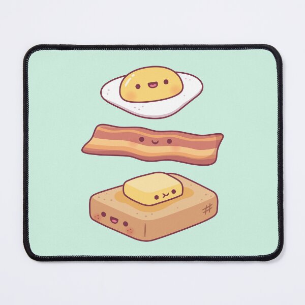 Item preview, Cute Egg Bacon Butter And Toast Breakfast designed and sold by rustydoodle.