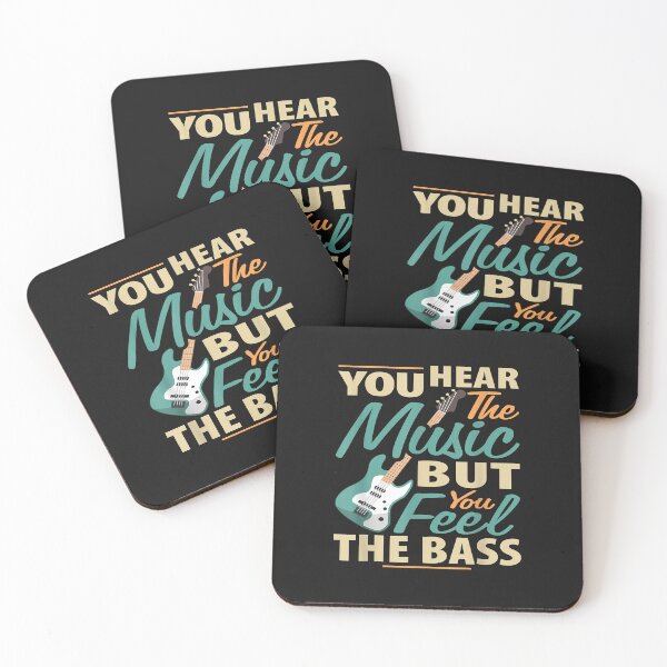 Item preview, You Hear The Music But You Feel The Bass - Musician Gift designed and sold by Lucius41244.