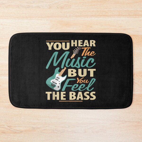 Item preview, You Hear The Music But You Feel The Bass - Musician Gift designed and sold by Lucius41244.