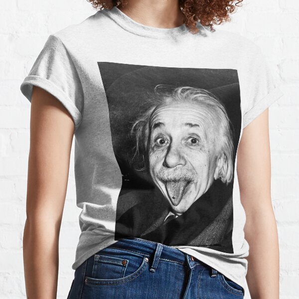Einstein Tongue Ring Classic T-Shirt