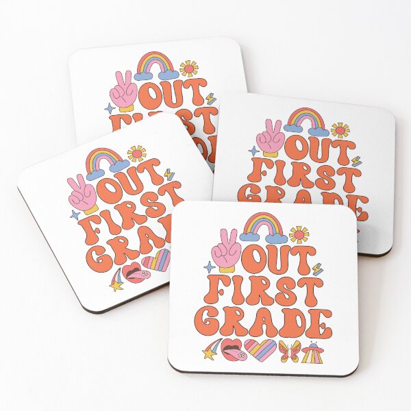 Item preview, Peace Out First Grade Last Day Of School Kids Teachers designed and sold by GravitiTees.
