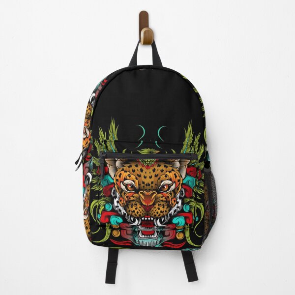 Item preview, jaguar quetzal aztec designed and sold by cat poe.