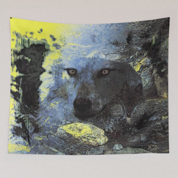 Item preview, Ancestral Wolf designed and sold by NaturePrints.