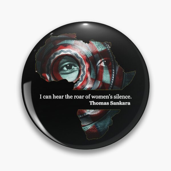 Item preview, Thomas Sankara designed and sold by PoliticsPrint.