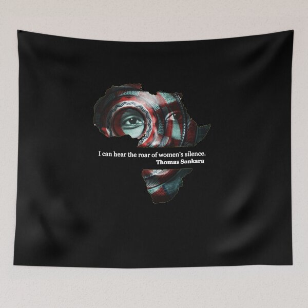 Item preview, Thomas Sankara designed and sold by PoliticsPrint.