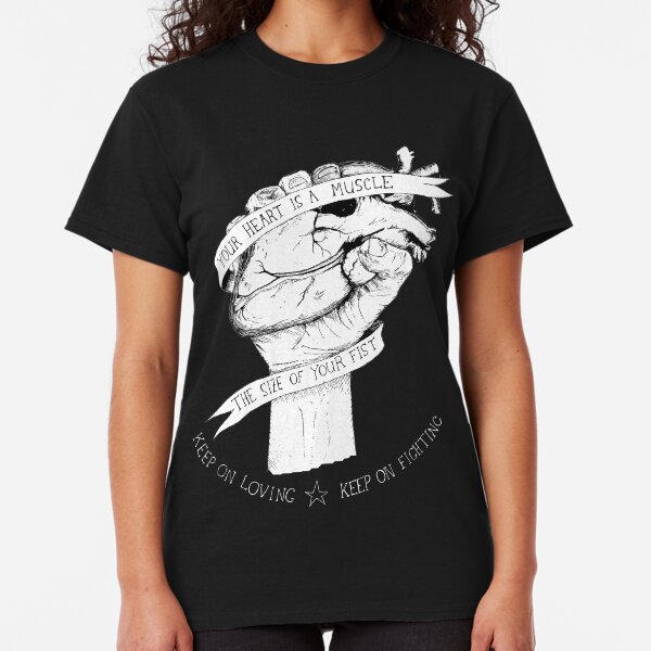 Your Heart Is A Muscle Reverse Classic T-Shirt