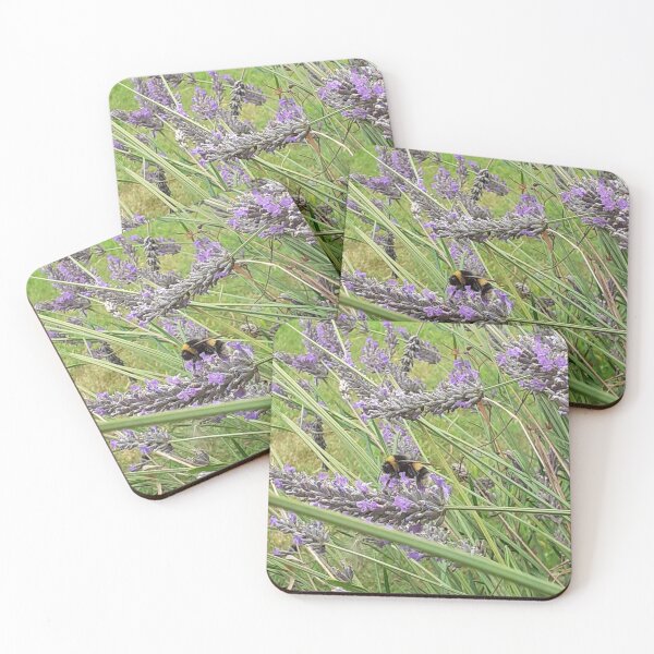Item preview, Lavender and Bumble Bee - Nature Collection - Photograph by CJ's Crafts designed and sold by CJSCRAFTS.
