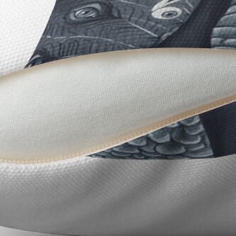 Alternate view of Pavo Cristatus Throw Pillow