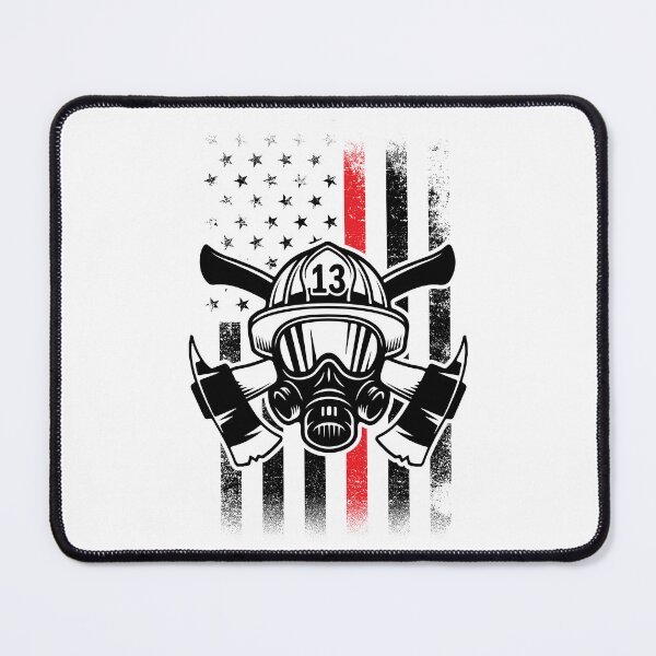 Item preview, Firefighter | Thin Red Line | American Flag | Patriotic | USA designed and sold by Ravenvine.
