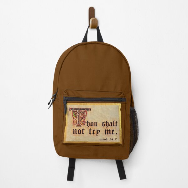 Item preview, Thou shalt not try me. designed and sold by DotorEaon.