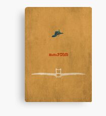 Ghibli Minimalist 'Nausicaä of the Valley of the Wind' Canvas Print