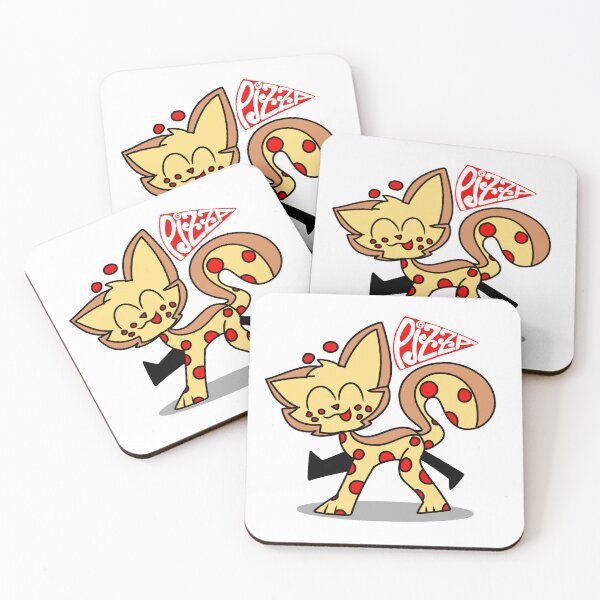 Item preview, Pizza cats designed and sold by Cartoonivacloth.
