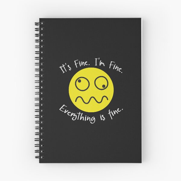 Item preview, Its Fine Im Fine Everythings Fine Funny Cat Absolutely Fine Premium designed and sold by luciaaljudith.