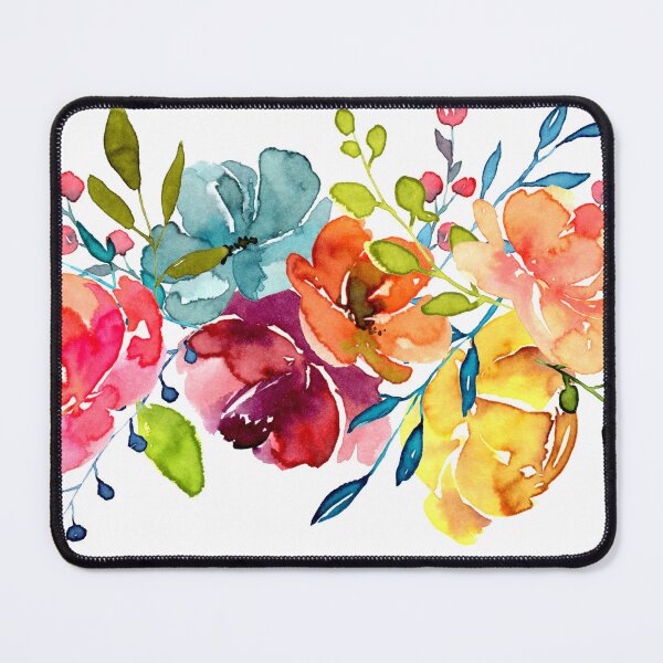 Item preview, Bright Flowers Summer Watercolor Peonies designed and sold by junkydotcom.