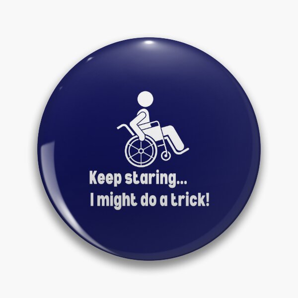 Item preview, Missing or amputed leg disabled funny designed and sold by Tecnofa.