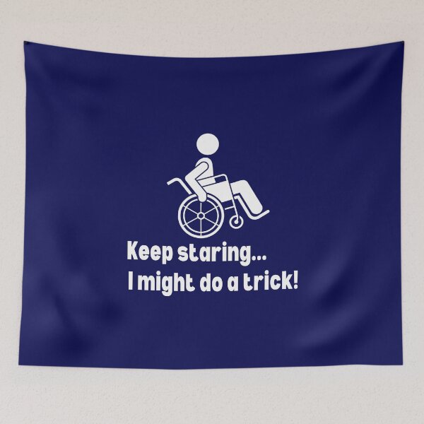 Item preview, Missing or amputed leg disabled funny designed and sold by Tecnofa.
