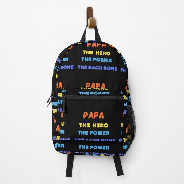 Item preview, Papa The Hero The Power The Back Bone ,Happy Fathers Day designed and sold by DeeCeeFashion.