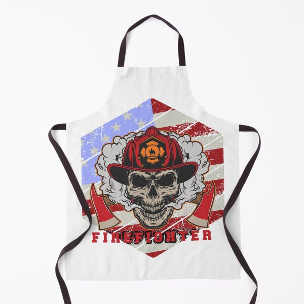 Item preview, Firefighter | Skull | American Flag | Patriotic | Fireman designed and sold by Ravenvine.