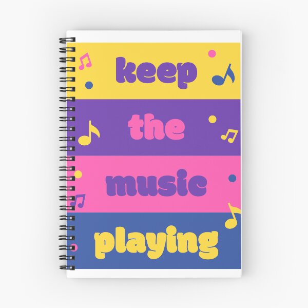 Item preview, Keep The Music Playing designed and sold by AquaticBunny.