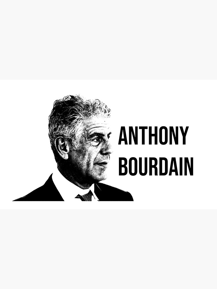 "chef anthony bourdain 10" Poster for Sale by zolvatia | Redbubble