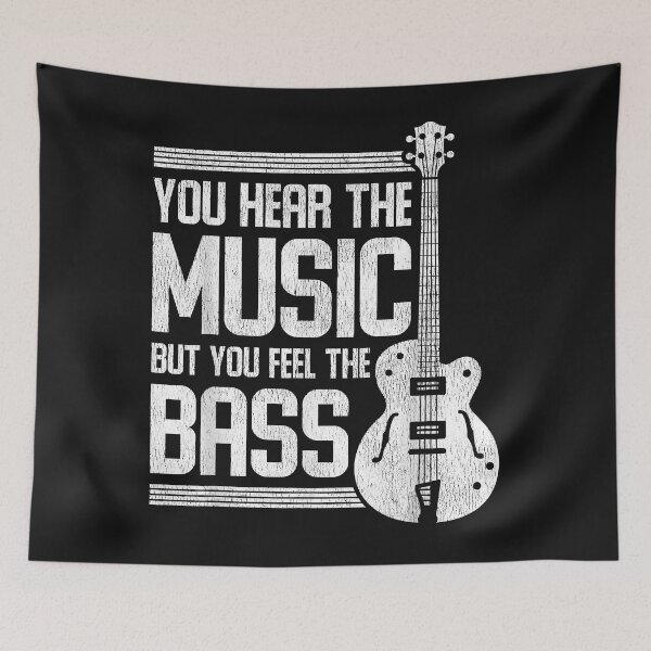 Item preview, You Hear The Music But You Feel The Bass Guitar (3) designed and sold by Lucius41244.