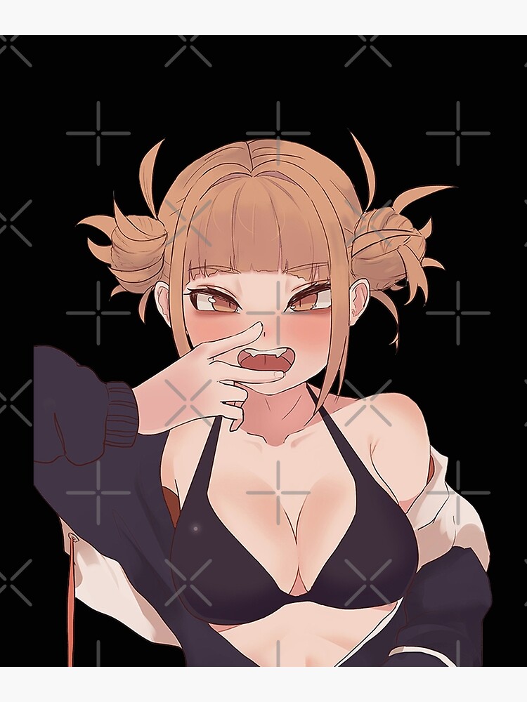 Sexy Toga Himiko Fanart Poster By Mendallawaifu Redbubble