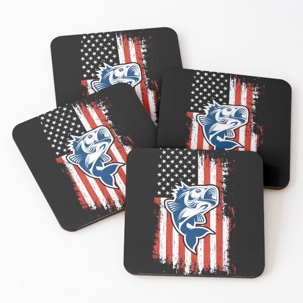 Item preview, Fishing | American Flag | Patriotic | USA | Outdoors | Camping designed and sold by Ravenvine.