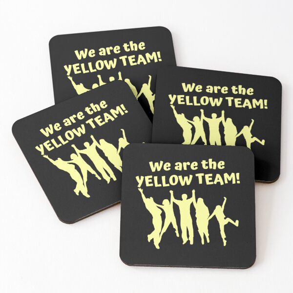 Item preview, We Are The Yellow Team Tops Prints And Accessories For Your Event Pullover Hoodie designed and sold by heajosephgi3.