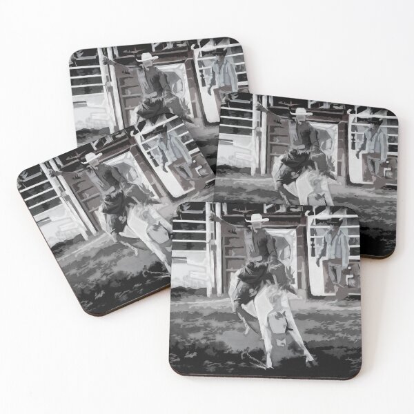 Item preview, Rodeo Star - Bucking Bronco Rider designed and sold by NaturePrints.