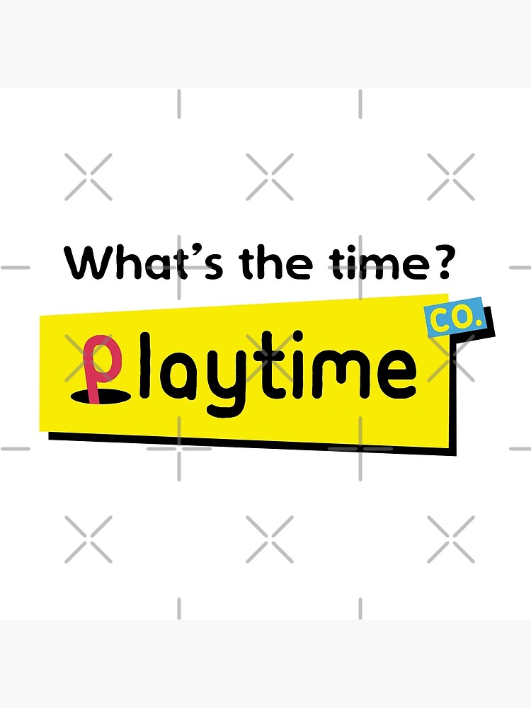 "Playtime Co. Logo" Poster for Sale by ThatBenGuy23 | Redbubble