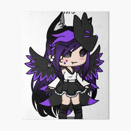 Gacha Life Girl Art Board Prints For Sale Redbubble