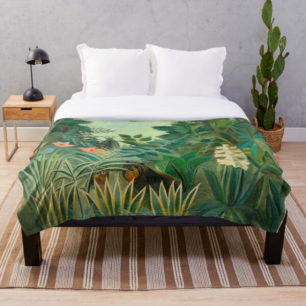 Item preview, La jungla ecuatorial - Henri Rousseau designed and sold by SimpleJoyStyle.