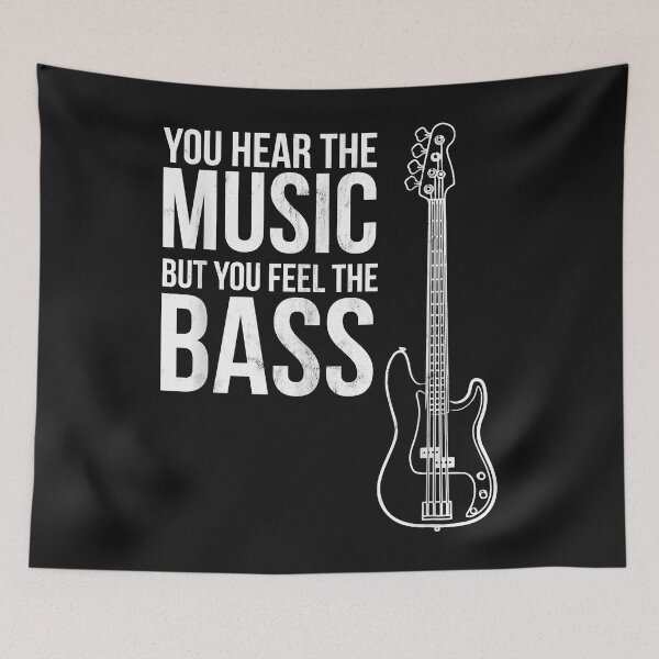 Item preview, You Hear the Music But You Feel The Bass! Guitar (2) designed and sold by Lucius41244.