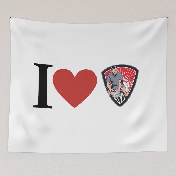 Item preview,  I Love Rugby 2023 designed and sold by freedom4life.