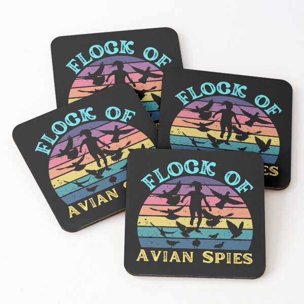Item preview, Flock of Avian Spies designed and sold by Wearablepsa.