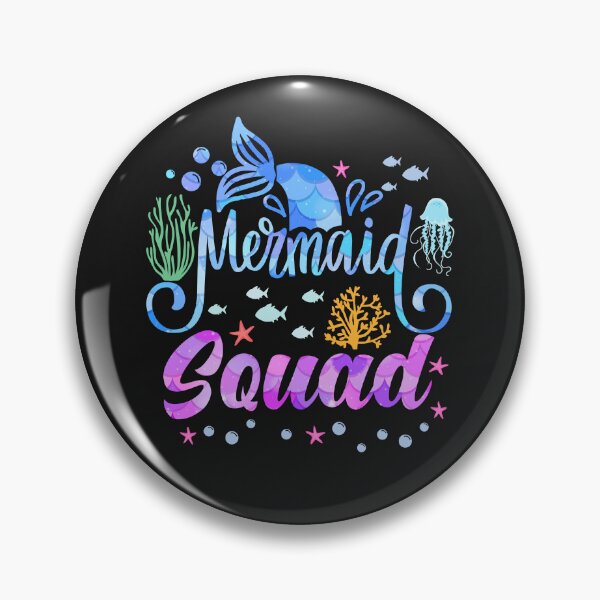 Item preview, Squad Of The Birthday Mermaid Family Matching Party Squad designed and sold by Deborah-Jones.