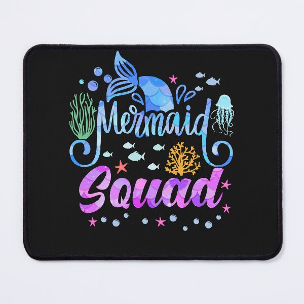 Item preview, Squad Of The Birthday Mermaid Family Matching Party Squad designed and sold by Deborah-Jones.