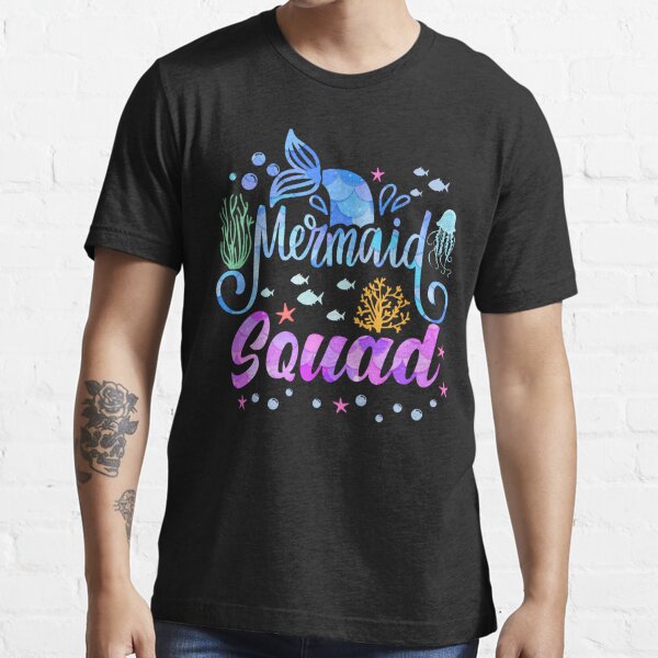 Mermaid squad hot sale shirt